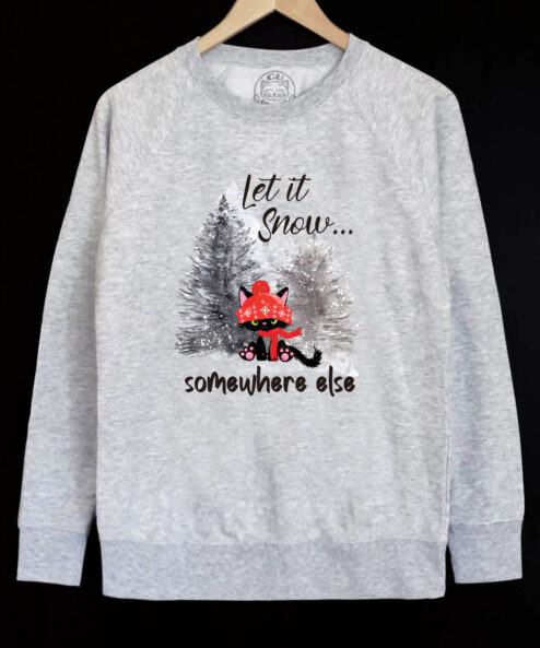 Bluza printata-Let it Snow…, Barbati