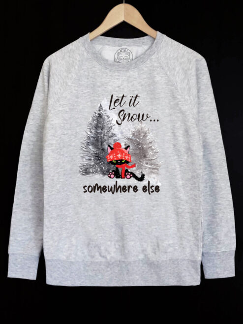 Bluza printata-Let it Snow…, Barbati