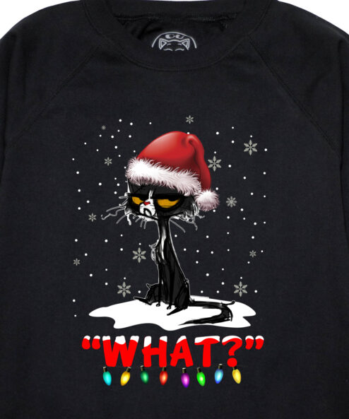 Bluza printata-Grinch Cat