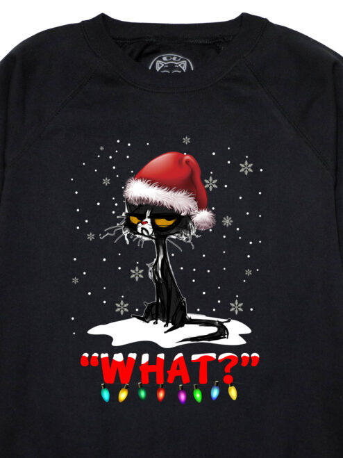 Bluza printata-Grinch Cat