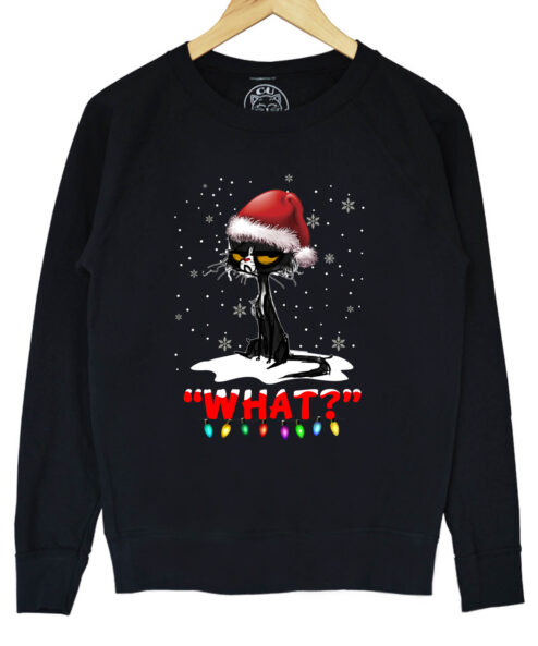 Bluza printata-Grinch Cat, Barbati