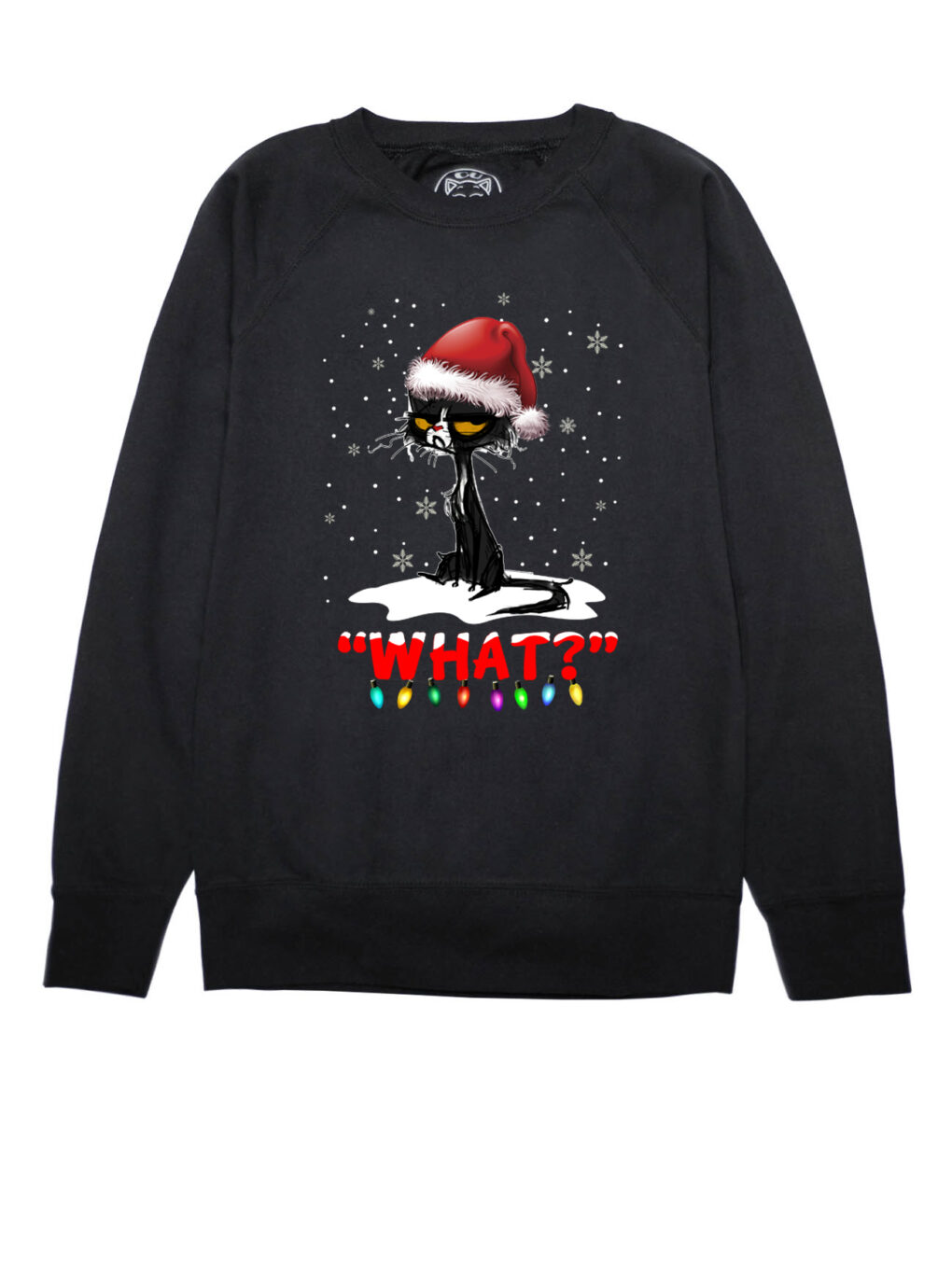 Bluza printata-Grinch Cat, Femei