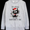 Bluza printata-I’m Fine for Christmas, Barbati