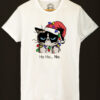 Tricou bumbac organic-Christmas Grumpy Cat, Barbati