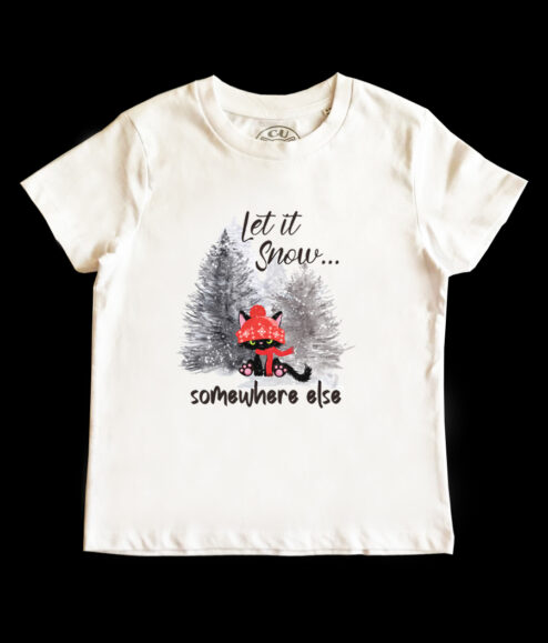 Tricou bumbac-Let it Snow..., Copii