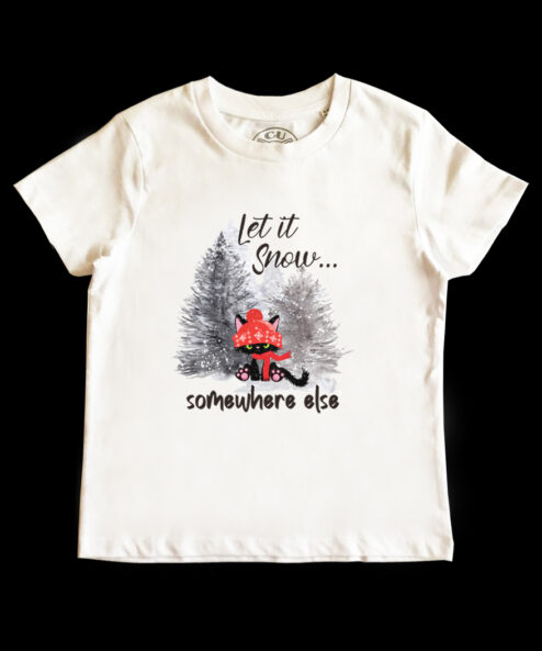 Tricou bumbac-Let it Snow..., Copii