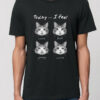 Tricou bumbac organic-Cat Mood, Barbati