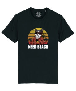 Tricou bumbac organic-Need Beach, Barbati
