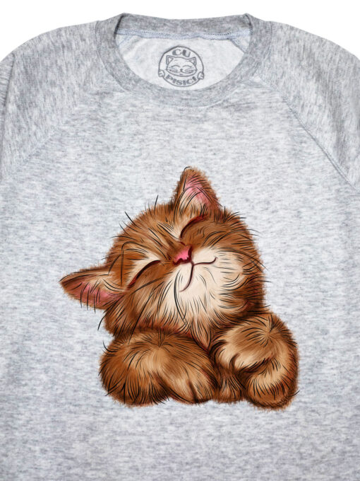 Bluza printata-Super Cute Cat
