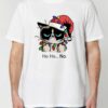 Tricou din bumbac organic Premium-Christmas Grumpy Cat, Barbati