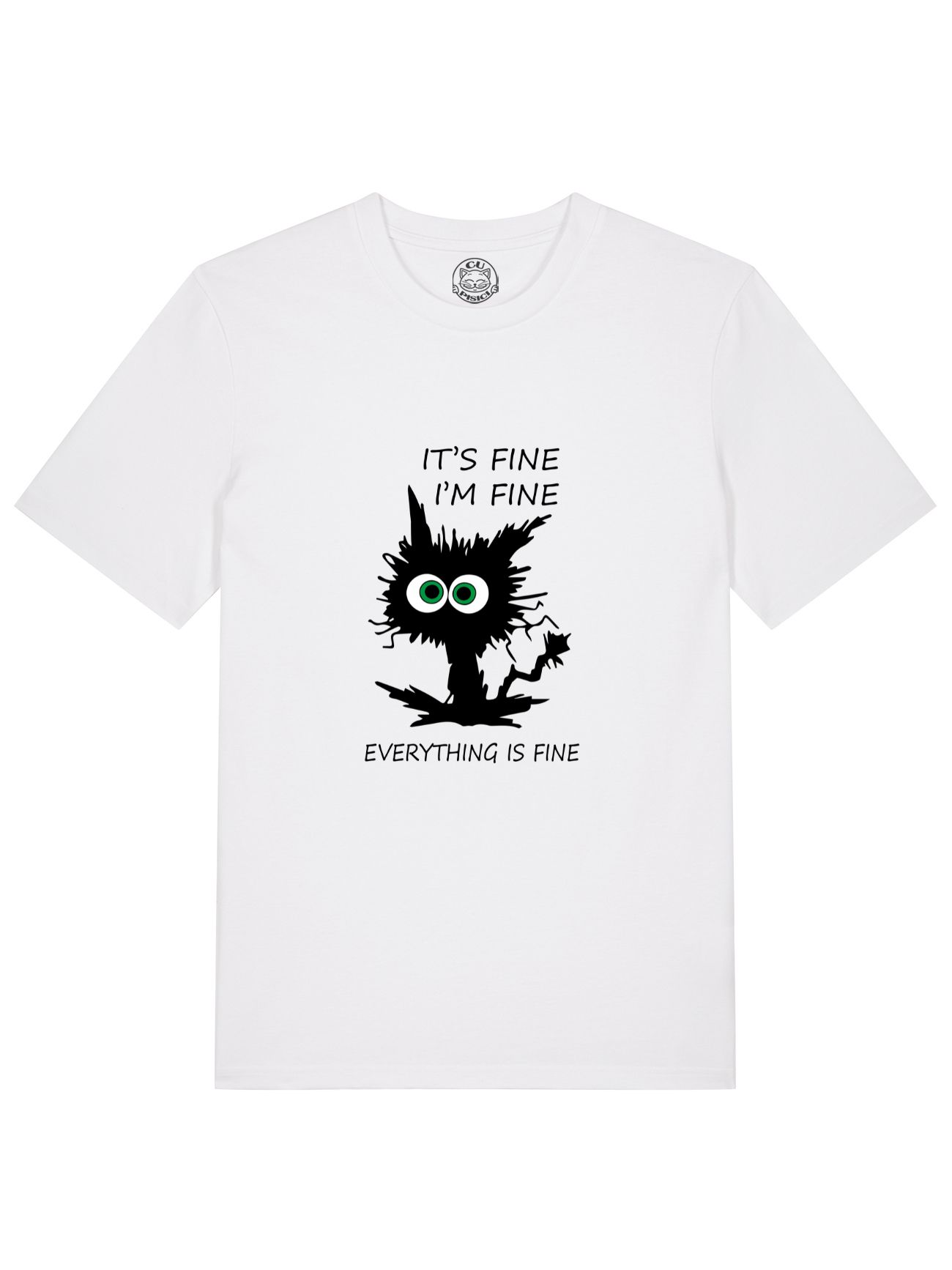 Tricou din bumbac organic Premium-I'm Fine, Barbati