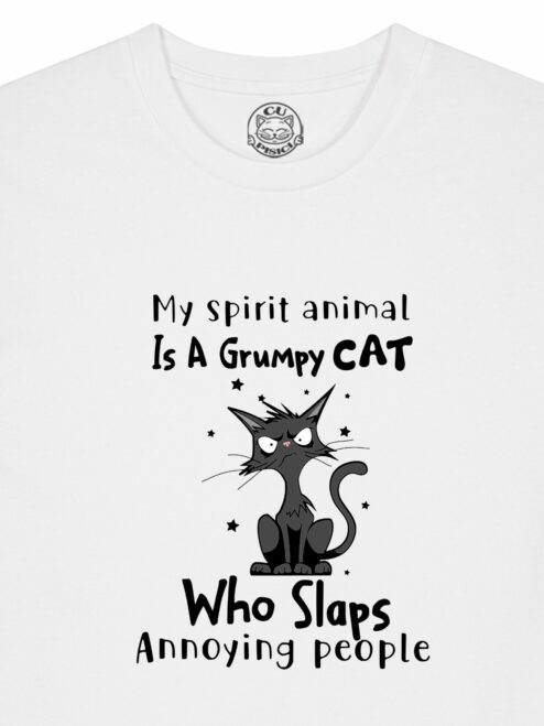Tricou din bumbac organic Premium-My Spirit Animal, Barbati