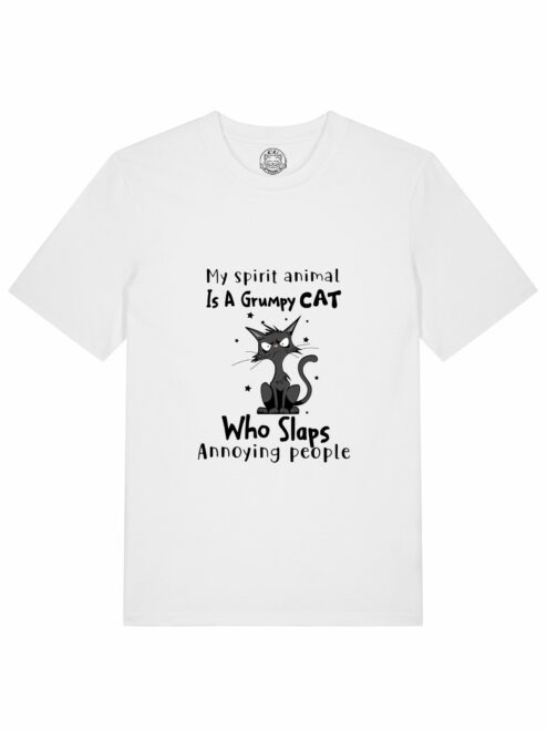 Tricou din bumbac organic Premium-My Spirit Animal, Barbati