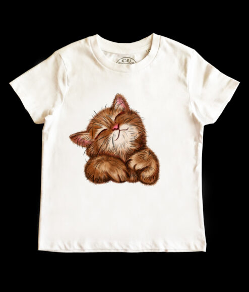 Tricou bumbac-Super Cute Cat, Copii