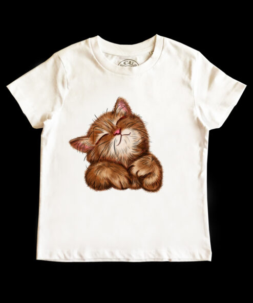 Tricou bumbac-Super Cute Cat, Copii