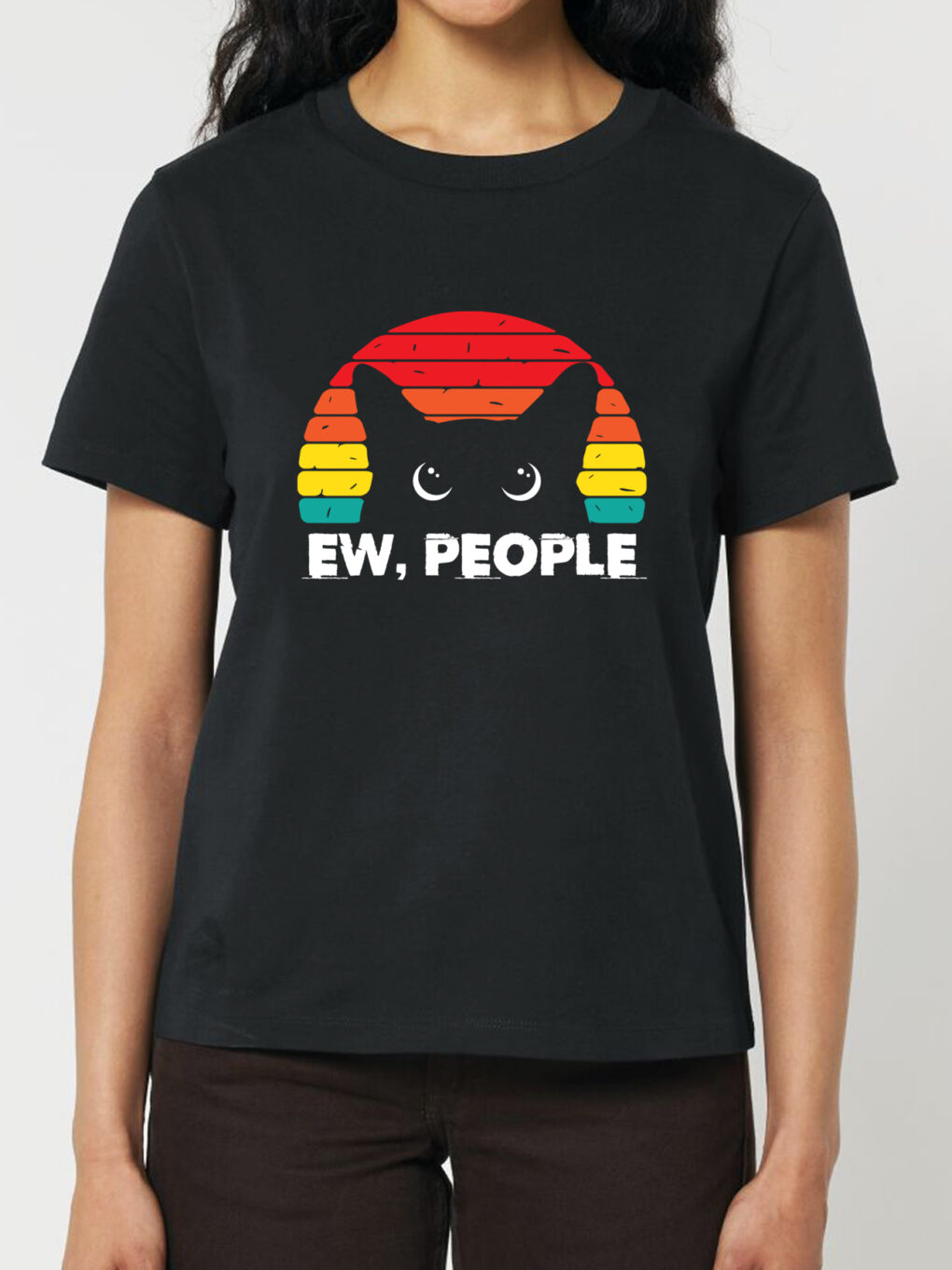 Tricou bumbac organic-Ew, People, Femei