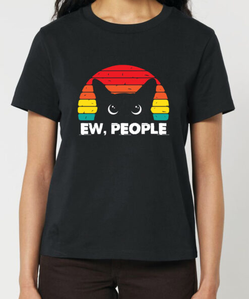 Tricou bumbac organic-Ew, People, Femei