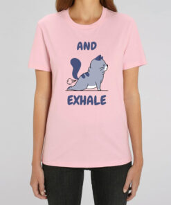 Tricou bumbac organic-And Exhale, UNISEX