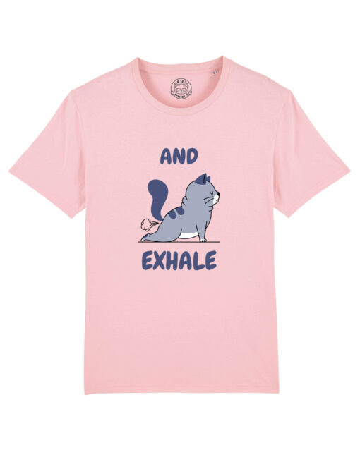 Tricou bumbac organic-And Exhale, UNISEX