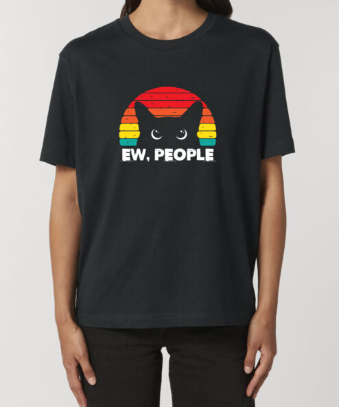 Tricou bumbac organic Oversized-Ew People, UNISEX