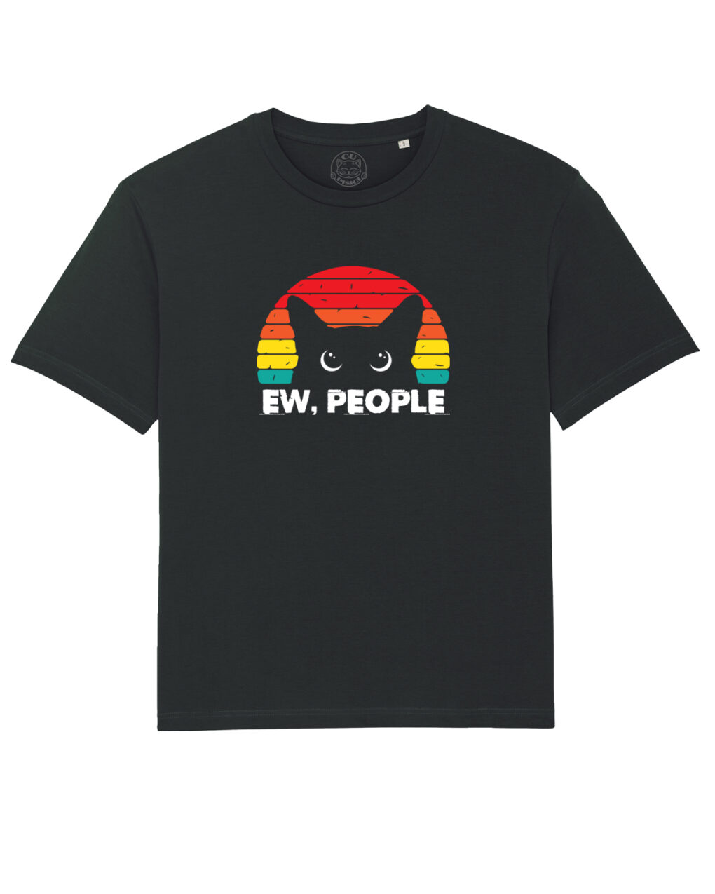 Tricou bumbac organic Oversized-Ew People, UNISEX