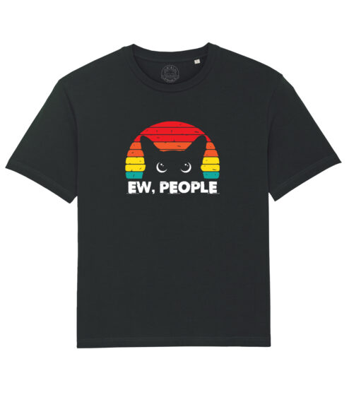 Tricou bumbac organic Oversized-Ew People, UNISEX