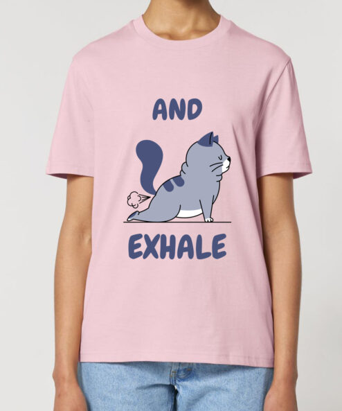 Tricou bumbac organic-And Exhale, UNISEX