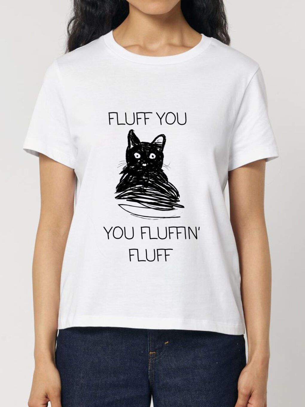 Tricou bumbac organic-Fluff You, Femei