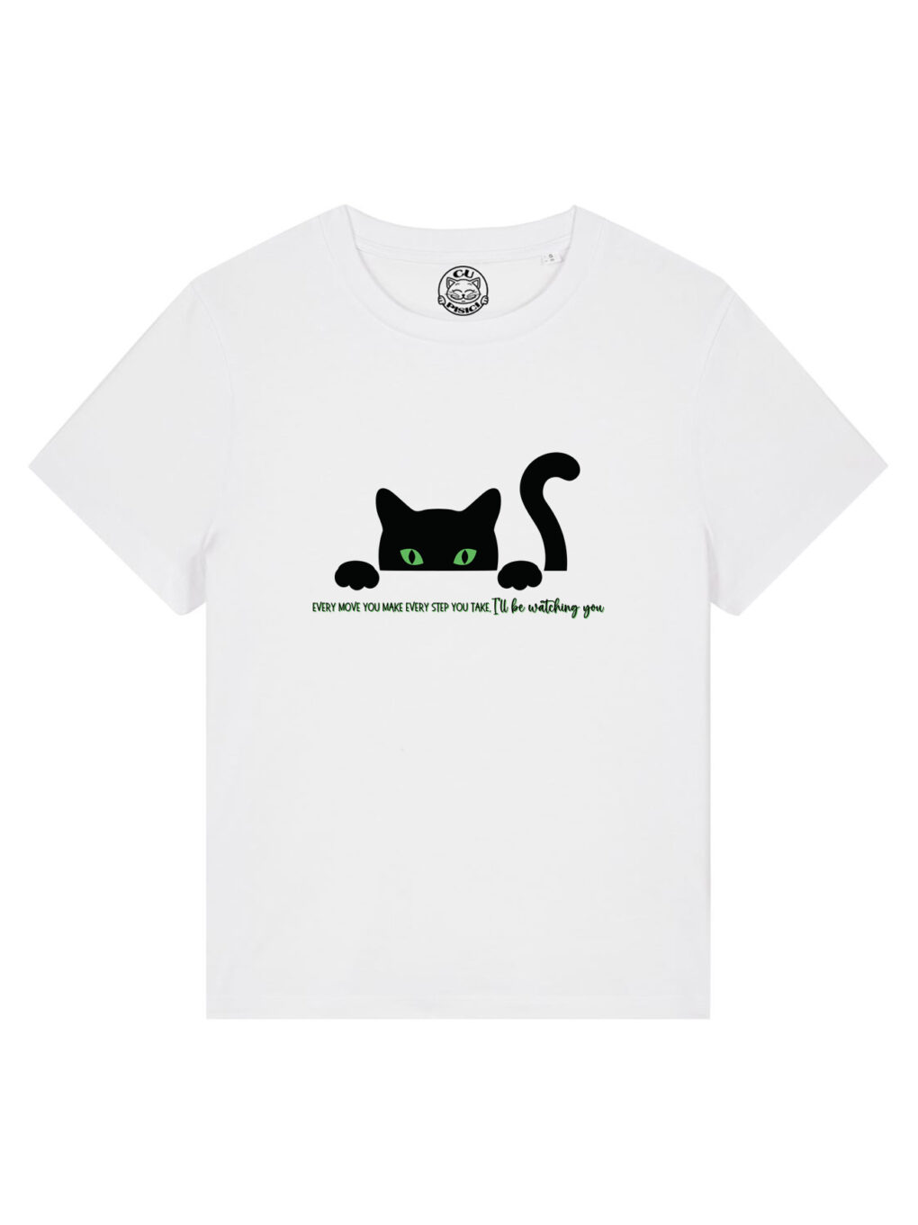 Tricou bumbac organic-I'm Watching You, Femei