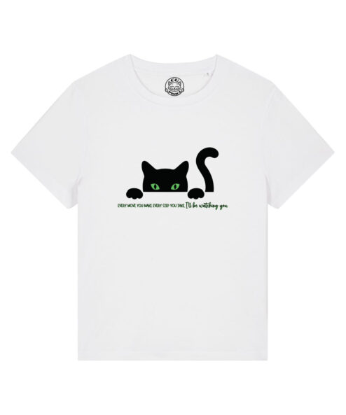 Tricou bumbac organic-I'm Watching You, Femei