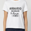 Tricou bumbac organic-Introverted, Femei