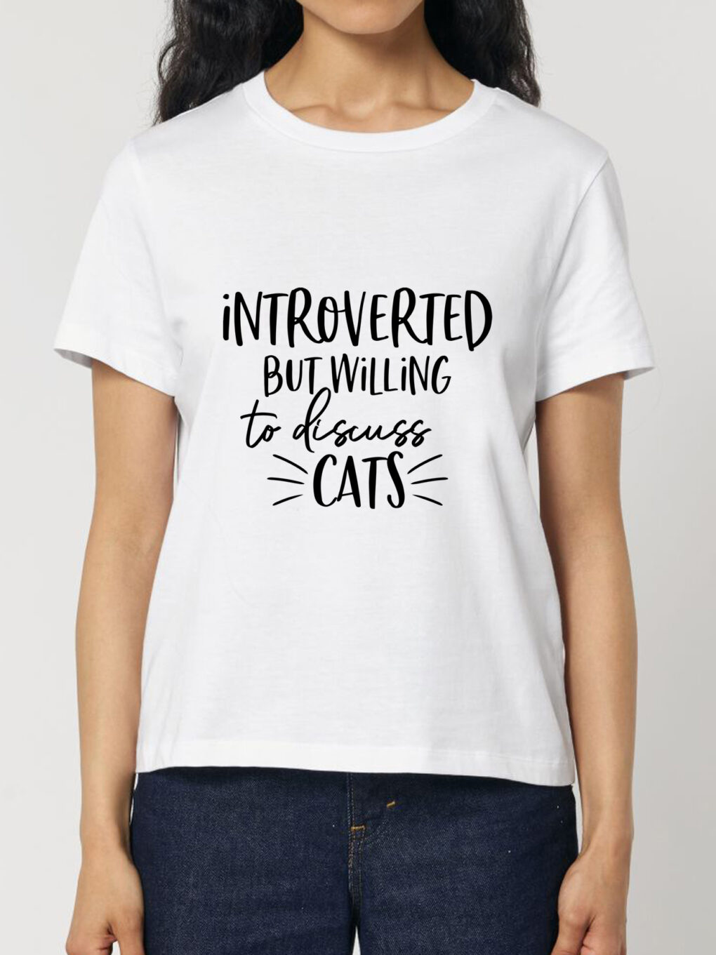 Tricou bumbac organic-Introverted, Femei