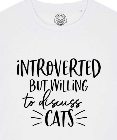 Tricou bumbac organic-Introverted, Femei