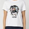 Tricou bumbac organic-Stylish Cat Mom, Femei