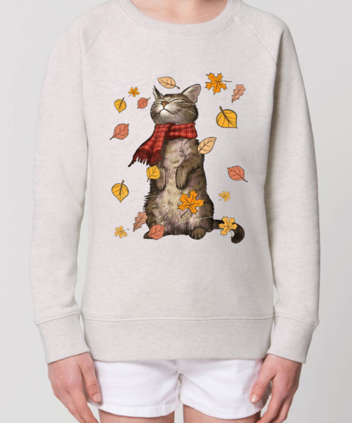 Bluza Premium-Autumn Cat, Copii