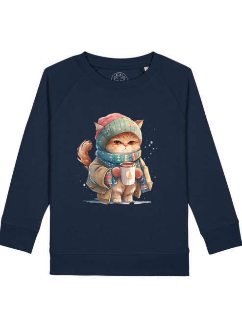 Bluza Premium-Winter Cat, Copii