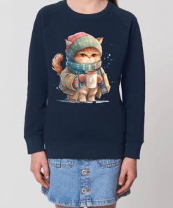 Bluza Premium-Winter Cat, Copii