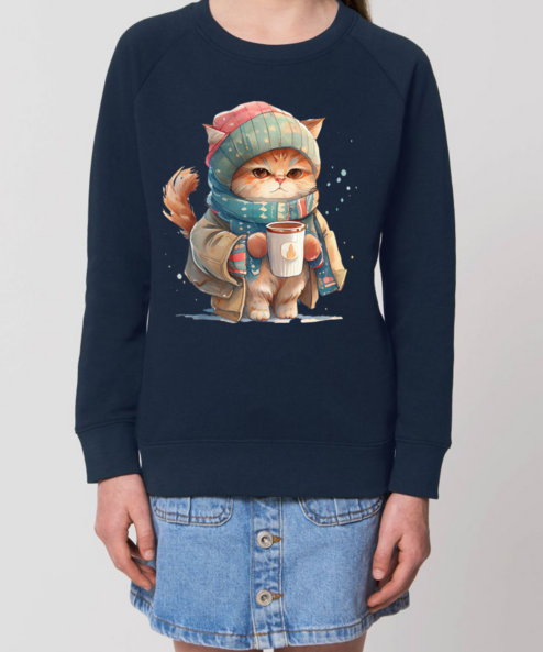 Bluza Premium-Winter Cat, Copii