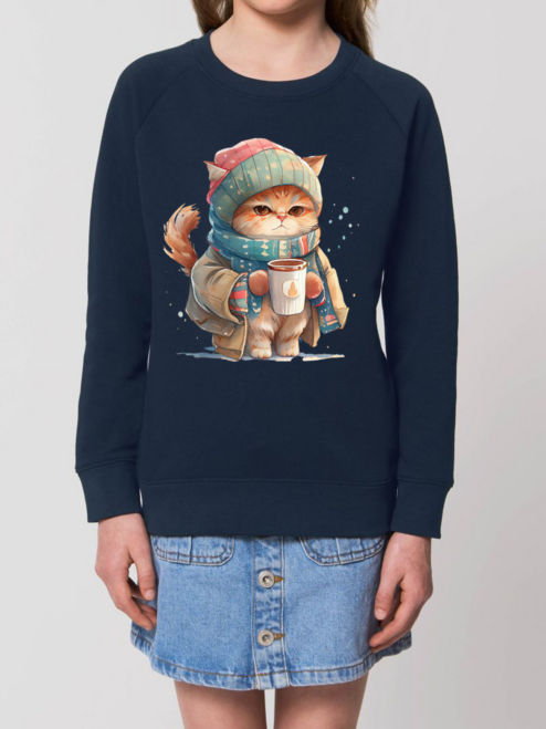 Bluza Premium-Winter Cat, Copii