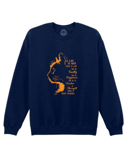 Bluza Printata-A Cat is not Just a Cat, Unisex
