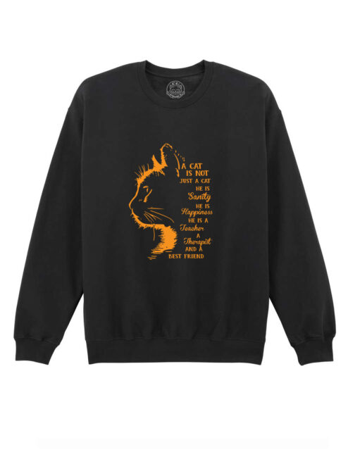 Bluza Printata-A Cat is not Just a Cat, Unisex