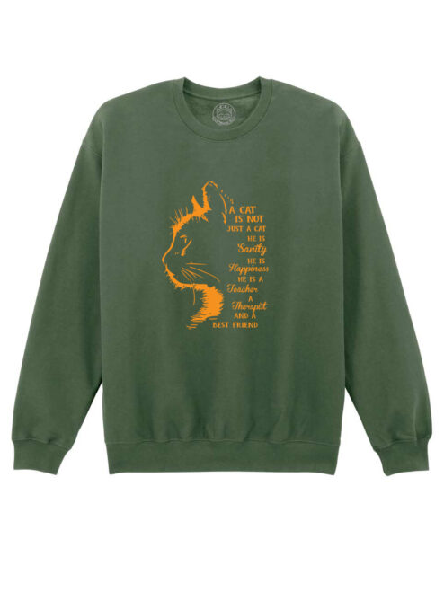 Bluza Printata-A Cat is not Just a Cat, Unisex