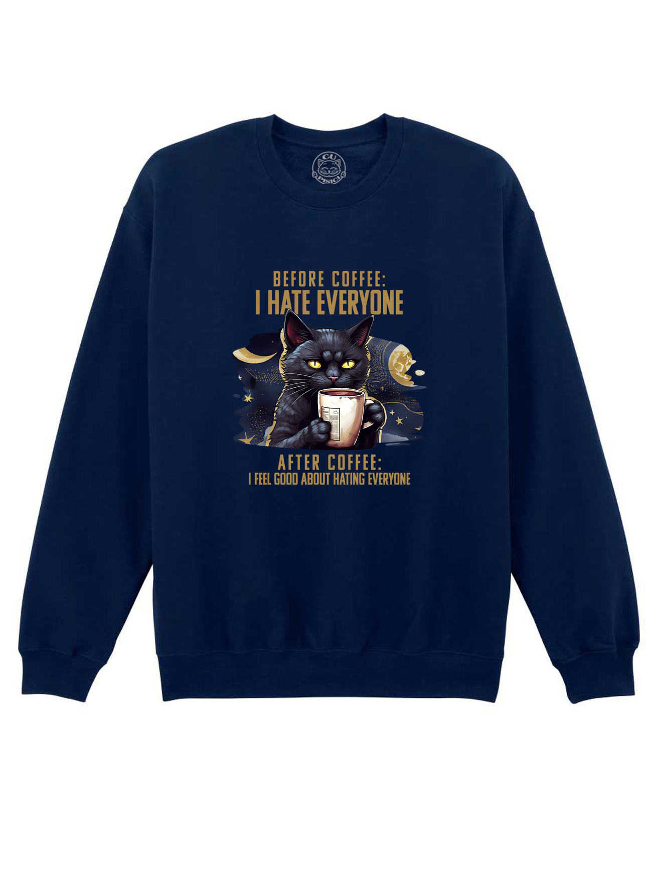 Bluza printata-After Coffee, Unisex