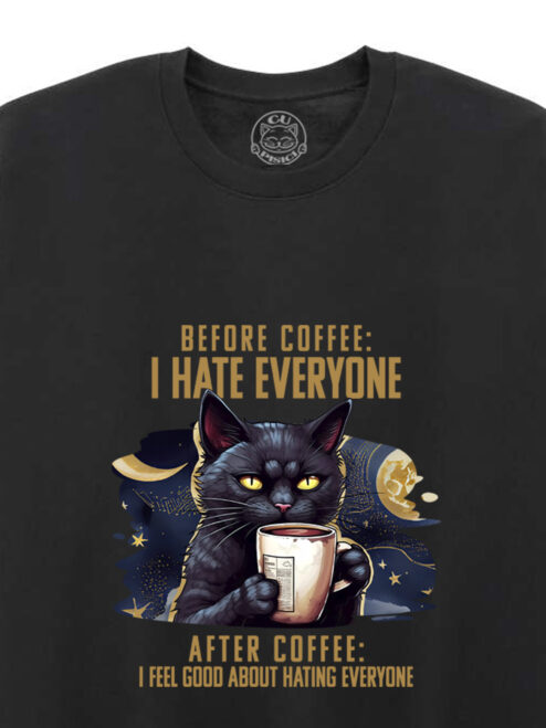 Bluza printata-After Coffee, Unisex