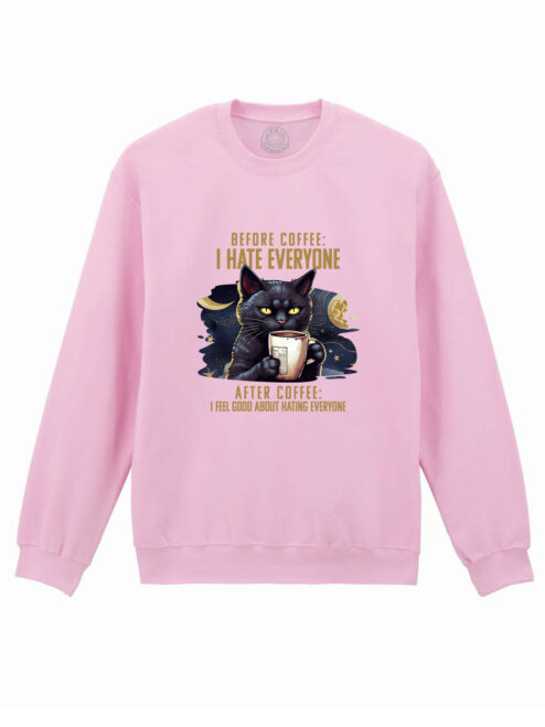 Bluza printata-After Coffee, Unisex