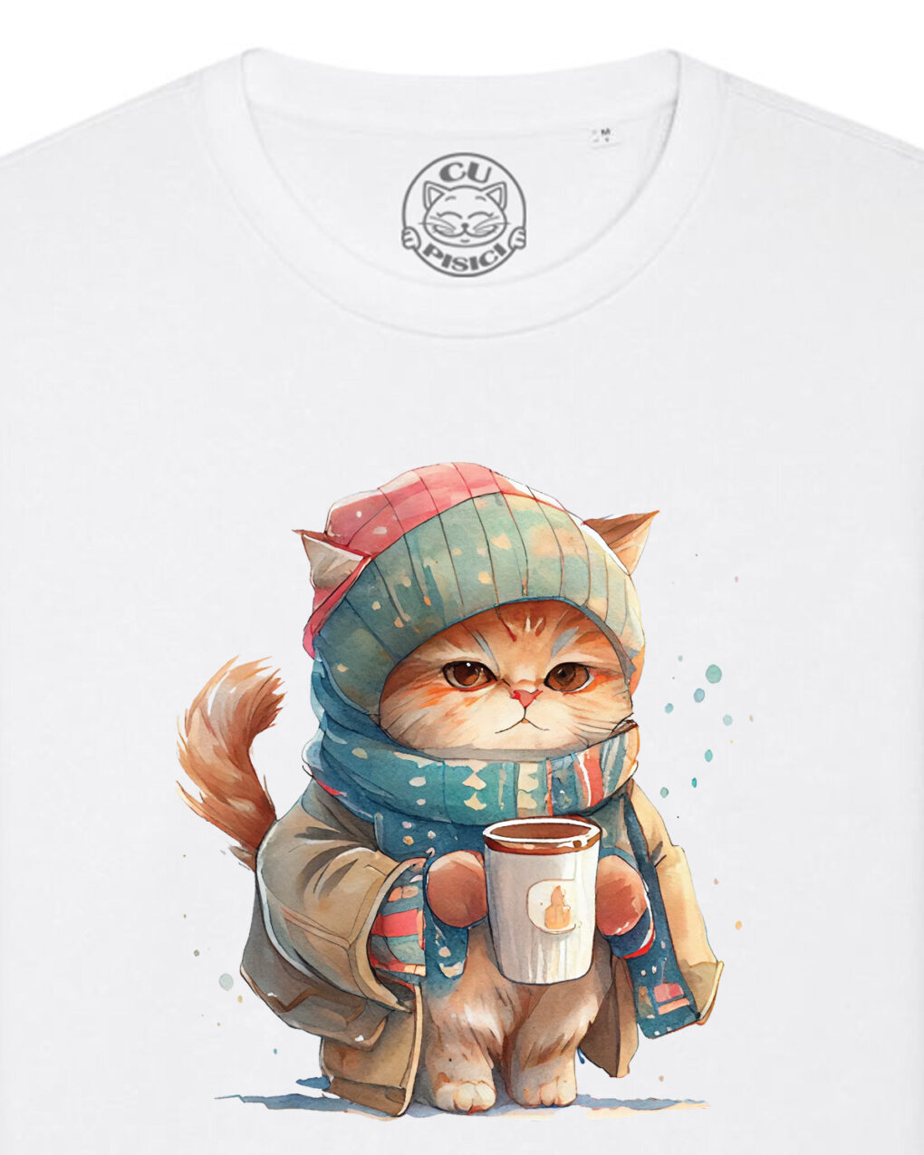 Bluza Premium-Winter Cat, Unisex