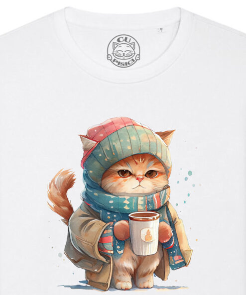 Bluza Premium-Winter Cat, Unisex