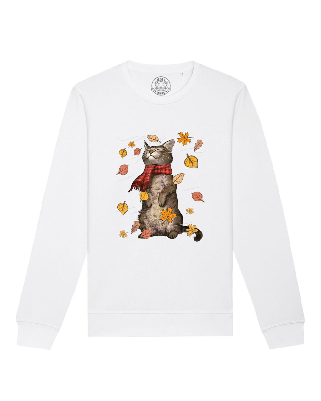 Bluza Premium-Autumn Cat, Unisex