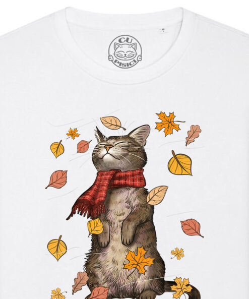 Bluza Premium-Autumn Cat, Unisex