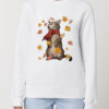 Bluza Premium-Autumn Cat, Unisex